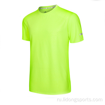 Оптовая высококачественная высококачественная спортивная футболка